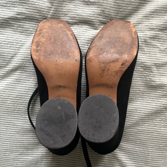 ASOS Black Block Heels with Adjustable Strap - Picture 5 of 8